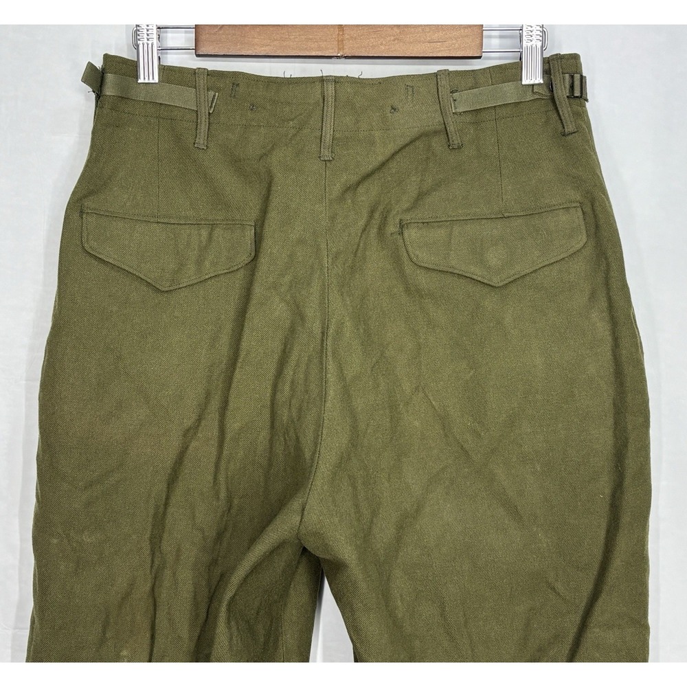 US Army Field Wool Pants Trousers Green Mens M-1951 Korean War Small Regular NEW